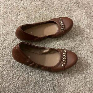 Ann Taylor brown flats size 9.5